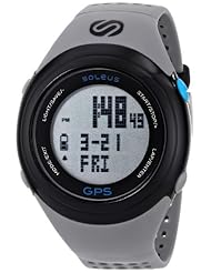 Soleus Unisex SG100-077 GPS FIT Digital Display Quartz Grey Watch