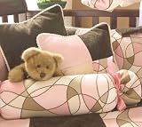 Scribbles Pink Pillow (Roll)