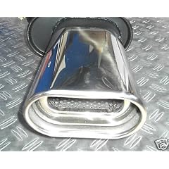 Sportauspuff Endschalld�mpfer VW Golf 3 mit 140 x 75mm Endrohr