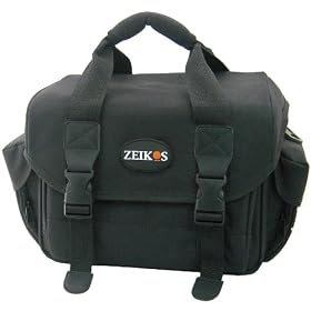 Zeikos ZE-260F Deluxe DSLR Soft Case (Black)