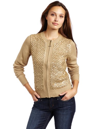 D.E.P.T. Pretty Sequins Cardigan Sweater 