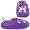 Purple Reindeer Slippers for Women M 7-8