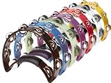Rhythm Tech RT 1010  Tambourine, Black, Nickel Jingles