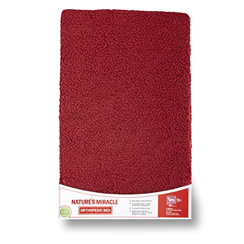 Nature's Miracle Orthopedic Pet Bed, 20 by 13 by 2.5-Inch (NM-5407)