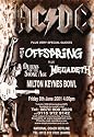 AC/DC (Concert w/ The Offspring) Music Poster Print - 24" X 34"