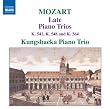 Mozart - Late Piano Trios