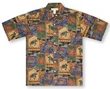 Tori Richard Marquises Hawaiian Aloha Shirt