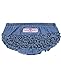 RuffleButts® Infant / Toddler Girls Denim Ruffled Diaper Cover