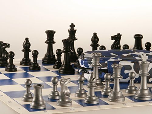 Club Chess Set Color Combo 4 - Blue Camo