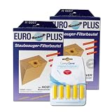 Produkt-Bild: Euro Plus H 6007/2 2er Pack Hoover Staubsaugerbeutel und 5 Conny Clever Duftstaebchen