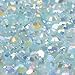 LOVEKITTY - Light Blue - 900 pcs mixed sizes AB Jelly Rhinestones Flatback 14-Facet --- by lovekitty
