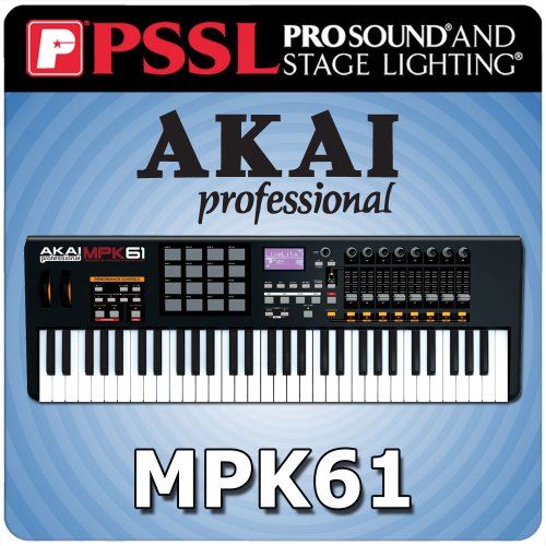 Akai Pro MPK61 USB MIDI Keyboard Controller