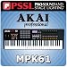 Akai Pro MPK61 USB MIDI Keyboard Controller