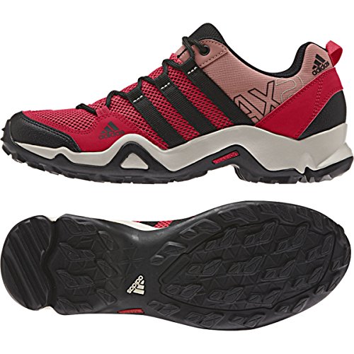Adidas Outdoor 2016 Women's AX2 All Outdoor Shoes - AQ3964 (Ray Red/Black/Raw Pink - 8.5)