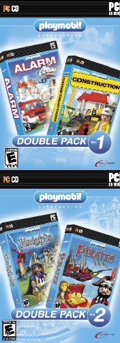 Playmobil 4 Pack! Alarm + Construction & Knights + Pirates Playmobil 4 Pack! Alarm + Construction & Knights + Pirates