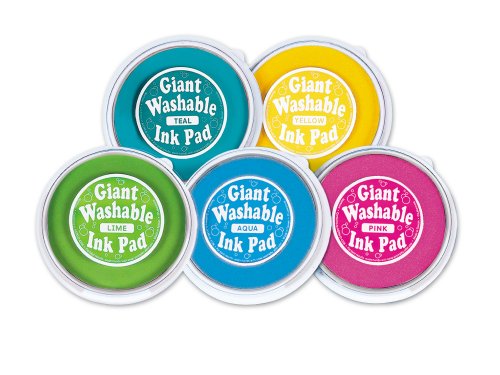 Giant Washable Color Ink Pads Set 2
