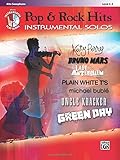 Pop & Rock Hits Instrumental Solos: Alto Sax, Book & CD (Pop Instrumental Solo Series)