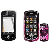 iNcido Brand Samsung Solstice II A817 Combo Purple Love Protective Case Fac ....