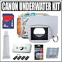 Canon WP-DC28 Waterproof Case for The Canon Powershot G10 Plus 4GB Underwater Accessory Bundle