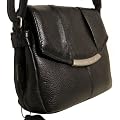Hochwertige Leder-Umh�ngetasche - Balltasche / Abendtasche - 1A-Qualit�t