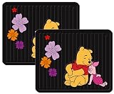  : 2 Pc Pooh "Paradise" Rear Floor Mat/Utility Mat Set