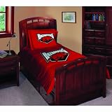 Arkansas Razorbacks College Style Twin/Full 72x86 Comforter Set - NCAA College Athletics