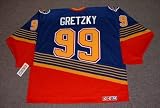WAYNE GRETZKY St. Louis Blues 1996 CCM Throwback Away Hockey Jersey, LARGE