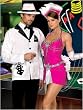 5 Piece Set Sin City Showgirl Costume