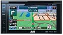 JVC KW-NT1 Double-DIN Navigation with 6.4-Inch Widescreen Receiver with Detachable Touch-Panel Monitor, DVD/CD/USB/SD Card, iPod/iPhone/USB 2.0/Bluetooth