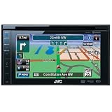 JVC KW-NT1 Double-DIN Navigation with 6.4-Inch Widescreen Receiver with Detachable Touch-Panel Monitor, DVD/CD/USB/SD Card, iPod/iPhone/USB 2.0/Bluetooth