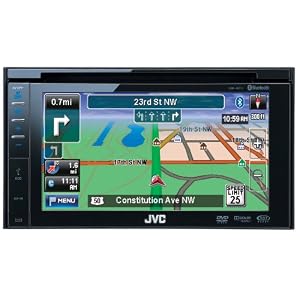 JVC KW-NT1 Double-DIN Navigation Receiver KWNT1