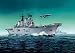 Dragon 1/700 HMS Invincible Light Aircraft Carrier 25th Annv. Falklands War Kit