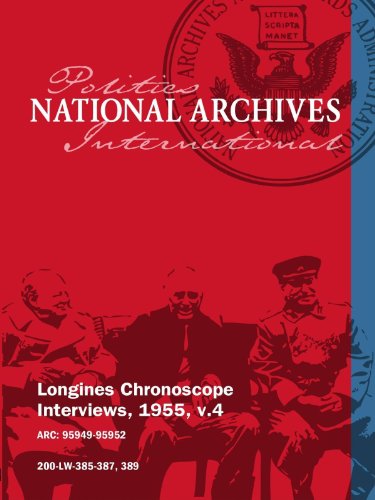 Longines Chronoscope Interviews, 1955, v.4: Maurice Couv de Murville, Rufus Clement movie