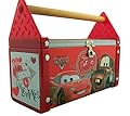 Disney Pixar Cars Friends Forever Toolbox Tin with Heart Lollipops, 7 Inch