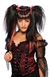 Lilith Fairy Black & Red Wig - Black/Red