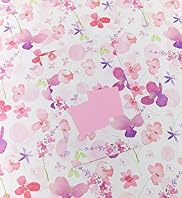 Pink Floral Sheet Wrap