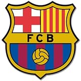 FC Barcelona BARCA Football soccer sticker 4" x 4"