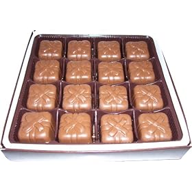 Milk Chocolate Covered Marzipan 16 pcs