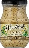 UPC 074680003750 product image for Woebers Reserve Whole Grain Dijon Mustard, 4.25 Ounce -- 6 per case. | upcitemdb.com