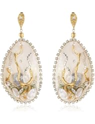 Azaara Under The Sea Shell Drop Earrings
