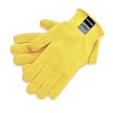 CUT Resistant Gloves-100% Kevlar®, Dupont Kevlar Gloves, Size Large (1 Pair)
