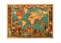British Empire Map, 1886 Art Poster Print by M. P. Formerly, 28x20