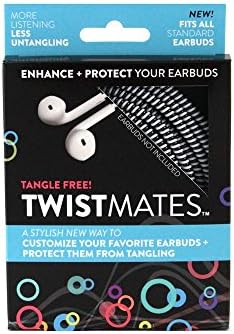 Twistmates DIY Spiral Wire Protectors/Cable Wrap/Wire Organizer/Cord Manager for Apple Lightning Cables/Samsung and other Tablet Charging Cables/ Earphone Cords and More