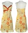 LA BELLE Paisley Flower Chiffon Dress
