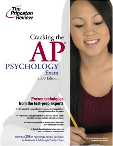 cracking the ap psychology exam 2008 edition college test preparation