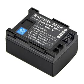 BP-808 Battery 890mAh Li-ion for Canon Digital Camera FS11 FS22 HF100 S20