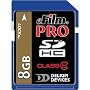 Delkin Devices DDSDPRO28GB 8GB SDHC Pro SD Memory Card