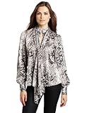 Vince Camuto Womens Long Sleeve Tie Neck Blouse, Rich Black, Medium Vince Camuto Womens Long Sleeve Tie Neck Blouse, Rich Black, Medium