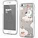 iPhone 6s Plus Case, iPhone 6 Plus Case, ESR Soft Gel TPU Silicone Case Clear with Design Cute Cartoon Slim Fit Ultra Thin Protective Cover for 5.5