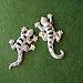 Gecko 2er Set Eidechsen Salamander Gusseisen 24cm
